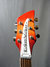 Rickenbacker 620/6 , Fireglo: Headstock