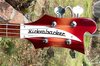 Jan 1997 Rickenbacker 4001/4 V63, Fireglo: Headstock