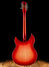 Rickenbacker 330/12 , Fireglo: Full Instrument - Rear