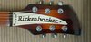 Rickenbacker 330/6 , Fireglo: Headstock