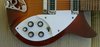 Rickenbacker 330/6 , Fireglo: Body - Front