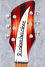 Rickenbacker 381/6 V69, Fireglo: Headstock
