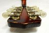 Rickenbacker Mandolin (hollow body)/8 VB, Two tone brown: Headstock - Rear