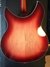 Oct 1998 Rickenbacker 360/6 V64, Fireglo: Body - Rear