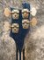 Rickenbacker 4001/4 Refin, Blue: Headstock - Rear