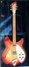 Rickenbacker 330/6 , Fireglo: Full Instrument - Front