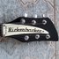 Rickenbacker 360/6 , Jetglo: Headstock