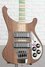 Rickenbacker 4003/4 AC Al Cisneros model, Natural Walnut: Body - Front