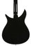 Apr 1993 Rickenbacker 350/6 V63, Jetglo: Body - Rear