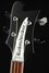 Rickenbacker 4003/4 , Matte Black: Headstock