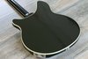 Apr 1966 Rickenbacker 360/12 , Black: Body - Rear
