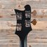 Rickenbacker 4003/4 , Matte Black: Headstock - Rear
