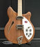 Rickenbacker 360/6 , Natural Walnut: Body - Front