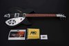 Rickenbacker 330/6 , Matte Black: Full Instrument - Front
