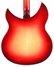 May 2008 Rickenbacker 330/12 , Fireglo: Body - Rear