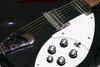 Rickenbacker 330/6 Mod, Jetglo: Close up - Free2