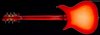 Rickenbacker 350/6 V63, Fireglo: Full Instrument - Rear