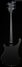 Rickenbacker 4003/5 S, Matte Black: Full Instrument - Rear