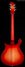 Rickenbacker 660/6 , Fireglo: Full Instrument - Rear