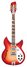 Rickenbacker 1993/12 Plus, Fireglo: Full Instrument - Front