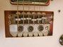 Rickenbacker 425/6 Combo, Two tone brown: Neck - Rear