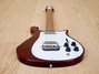 Rickenbacker 450/6 V63, Burgundy: Close up - Free2