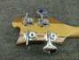 Rickenbacker 4001/4 V63, Mapleglo: Headstock - Rear