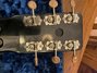 Rickenbacker B/6 LapSteel, Black: Headstock - Rear