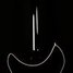 Rickenbacker 1993/12 Plus, Jetglo: Neck - Rear