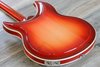 Jun 2018 Rickenbacker 381/6 V69, Fireglo: Body - Rear