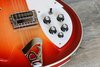 Rickenbacker 381/6 V69, Fireglo: Close up - Free2