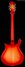 Rickenbacker 660/12 , Fireglo: Full Instrument - Rear