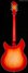 Rickenbacker 1993/12 Plus, Fireglo: Full Instrument - Rear