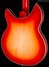 Jul 2020 Rickenbacker 1993/12 Plus, Fireglo: Body - Rear