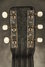 Rickenbacker 59/6 LapSteel, Black crinkle: Headstock - Rear
