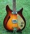 Rickenbacker 335/6 Capri, Two tone brown: Body - Front