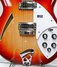 Rickenbacker 360/6 , Fireglo: Close up - Free2