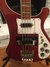 Rickenbacker 4001/4 Mod, Burgundy: Body - Front