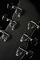 Rickenbacker 330/6 , Matte Black: Headstock - Rear
