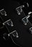 Rickenbacker 330/6 , Matte Black: Headstock - Rear