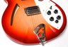 Rickenbacker 330/6 , Fireglo: Close up - Free2