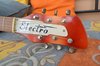 Rickenbacker ES17/6 Electro, Fireglo: Headstock