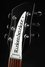 Rickenbacker 330/6 , Matte Black: Headstock