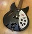 Rickenbacker 330/6 , Matte Black: Close up - Free
