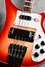 Rickenbacker 4003/4 , Fireglo: Body - Front