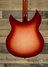 Aug 2020 Rickenbacker 330/6 , Fireglo: Body - Rear