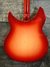 Jul 2016 Rickenbacker 330/6 , Fireglo: Body - Rear