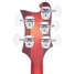 Rickenbacker 4003/5 S, Fireglo: Headstock - Rear