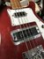Rickenbacker 4001/4 Mod, Burgundy: Close up - Free2