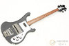 Rickenbacker 4003/4 S, Matte Black: Full Instrument - Front